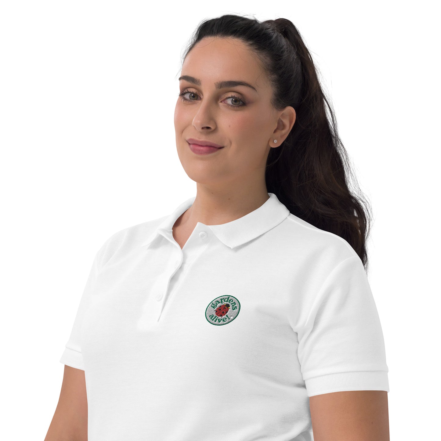 Embroidered Women's Polo Shirt
